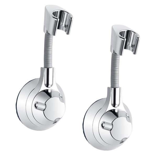 Orssmigs Pack of 2 360° Adjustable Shower Head Holder Suction