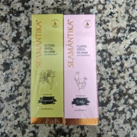 SEAMANTIKA Restoring Mineral Plumping Mineral Eye Cream .8 Oz Hamamelis Rosehip