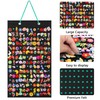 PACMAXI Hanging Shoe Charm Holder with 180 Holes, Wall Mounted