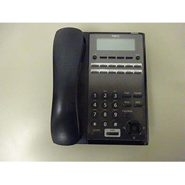 NEC SL2100 IP7WW-12TXH-B1 BE117451 12 Button Display Speaker Telephone Black