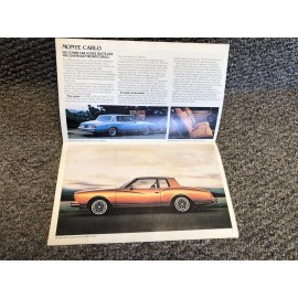 The 1980 Chevrolets Sales Brochure Camaro Wagons Impala Trucks