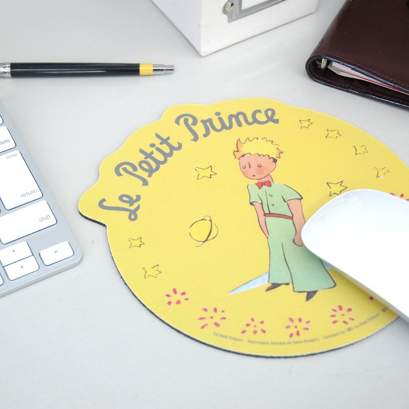 ディアカーズ ダイカットマウスパッド 星の王子さま マスタード