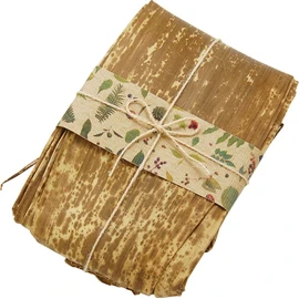 Yamako 88547 Naturalis Bento Wrap Bamboo Leather, Rice Ball Set, 10 Pieces, 4.7 - 5.5 x 20.9 inches (12 - 14 x 53 cm)