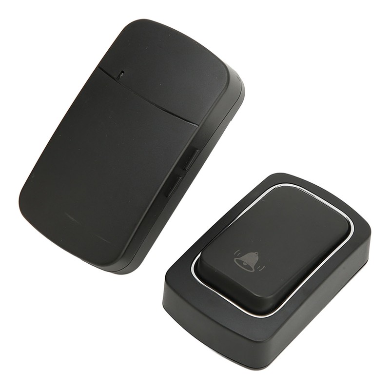 Wireless Doorbell Battery Free Self Generating 2 Transmitter for 1