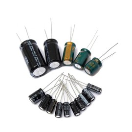 LeHang Electrolytic Capacitor Assortment Kit Box 0.1uF-1000uF 24 Values Mixed DIP Electrolytic Capacitors Kit 10V 16V 25V 50V with Box 500pcs