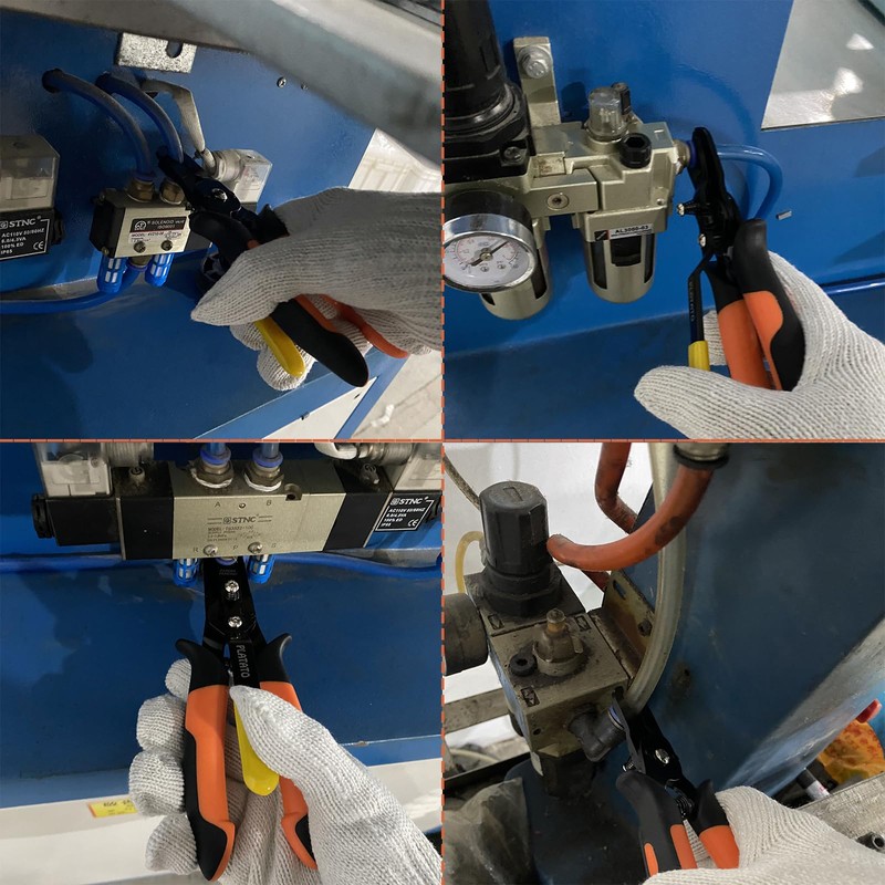 PLATATO Push to Connect Fittings Disconnect Tool Air Line Removal