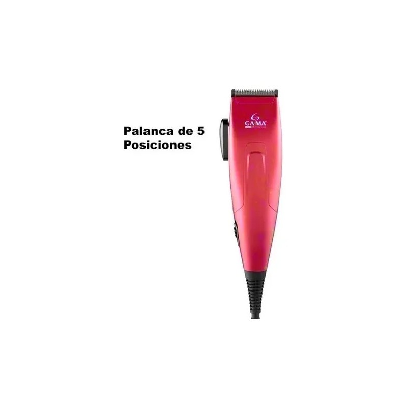Juego Peluquería Pelo Barba Y Recortadora Vello Nariz Orejas Rojo