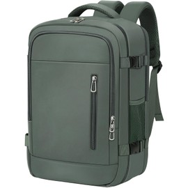 OTAHGK Hand Luggage 40 x 20 x 25 for Ryanair Underseat Travel Backpack 20L Waterproof Cabin Pockets Aeroplane Laptop Backpack Casual Daypack School Office Bag, light green, Casual