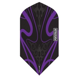US Darts Pentathlon Purple Slim Dart Flights - 3 Sets (9 Flights) - 100 Micro Ex-Tough Style #6