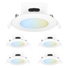 Feit Electric 4" LED Canless Recessed Downlight with Integrated J-Box,