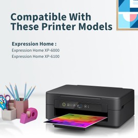 OINKWERE 302XL Ink Cartridge Color Remanufactured Replacement for Epson 302 Ink Cartridges 302 XL T302XL T302 to Use with XP-6000 XP-6100 XP6000 XP6100 Printer (Cyan, Magenta, Yellow)