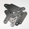 Alamic Stainless Steel Black Flat Brace - 16 x 60