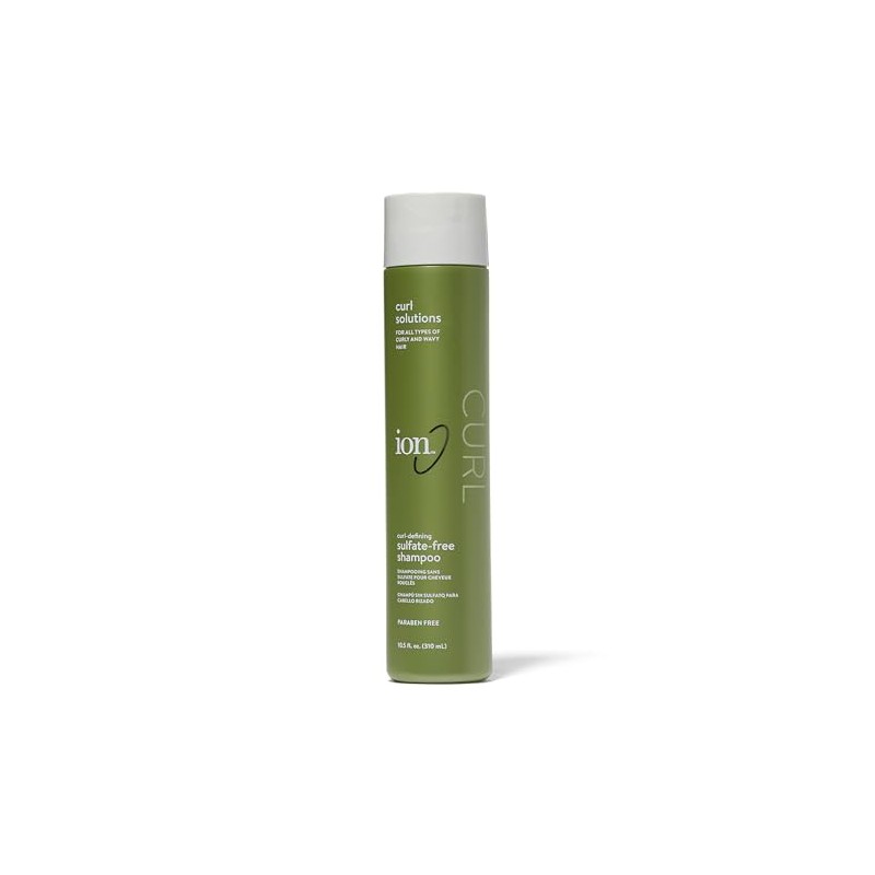 ion Curl Defining Shampoo, Paraben Free, Sulfate Free, AntiFrizz, Strengthening,