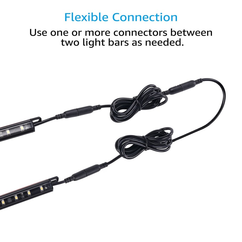 TORCHSTAR 39 Inches Interconnect Cable, Gun Safe Lighting Kit Extension