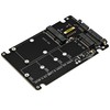 Sintech M.2 SATA 3.0,mSATA to SATA or USB Adapter 2-in-1