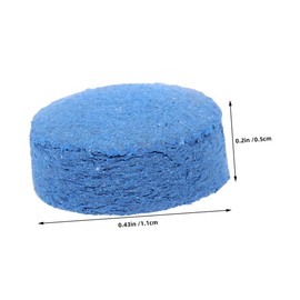 BESPORTBLE Snooker Pool Cue Tips 50pcs Replacement Kit Billiard Cue Stick Accessories for Easy Replacement Enhanced