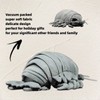 FRANKIEZHOU Realistic Giant Isopod Plush,Stuffed Animal-Grey 20",Isopod Plush Toy, Arthropods