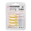 Interdental Brushes, Plackers, Tough Spiral Interdental Brush, Yellow, 0.7mm, Pack