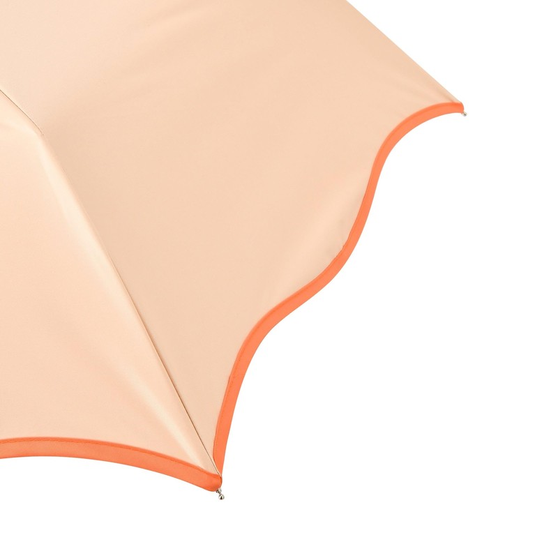 Francfranc Blackout Wave Piping Folding Umbrella, 19.7 inches (50 cm),