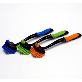 Chef Craft Deluxe Plastic Dish Brush, 12 inch, Color May Vary