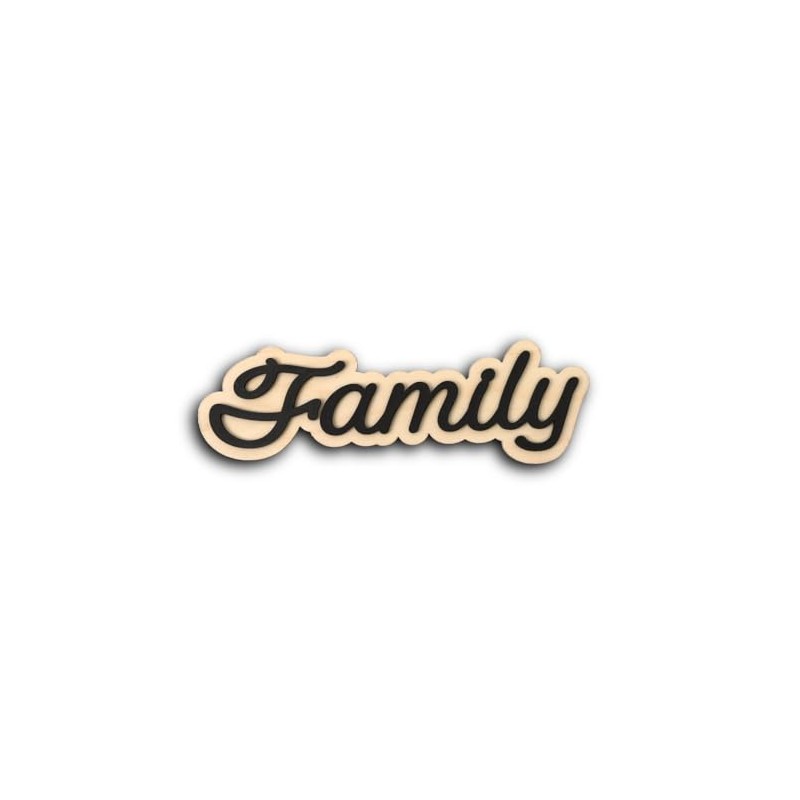 Decorative Word Wall Signs for Home, Inspirational Art Decor (Birch,