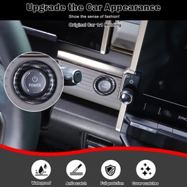 for Hummer EV Engine Start Stop Button Cover,ABS Car Push Button Start Cover Car Power Control Trim,Motors Ignition Switch Protective for Hummer EV SUV Pickup 2022-2024 2025+ (Carbon Fiber Pattern)