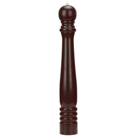 Wood Pepper Mill Hotel Salt Pepper Mill Large 20" Super Big Oak Wooden Salt and Pepper Stainless Steel Core 20 inches Manual Pepper Grinder (Black Walnut)