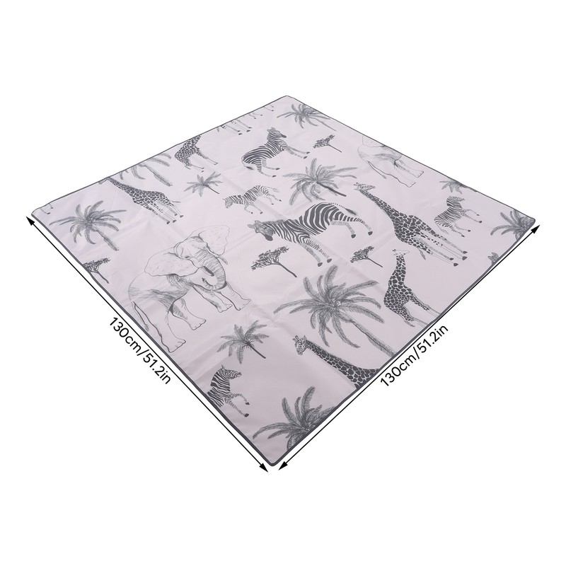 High Chair Mat Multifunctional Waterproof Stain Slip Resistant Infant Crawling