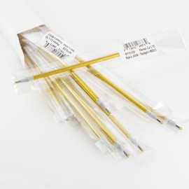 Pentel Arts Sparkle Pop Gel Pen Refill, (1.0mm,) Bold Line, Gold-Light Gold Ink, Pack of 12 Refills (KF10-DX)