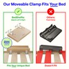 BedShelfie Wood Bedside Shelf for Bunk Bed & Top Bunk,