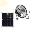 10W Solar Panel with Cooling Fan Photovoltaic Solar Panel for