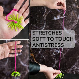 Yoyo Toys for Kids - 50 piezas de juguete de fideos Yo Yo para recuerdos de fiesta, rellenos de huevos de Pascua, suministros de bolsas de golosinas y rellenos de piñata, premios para el aula de los niños, juguete de máquina expendedora