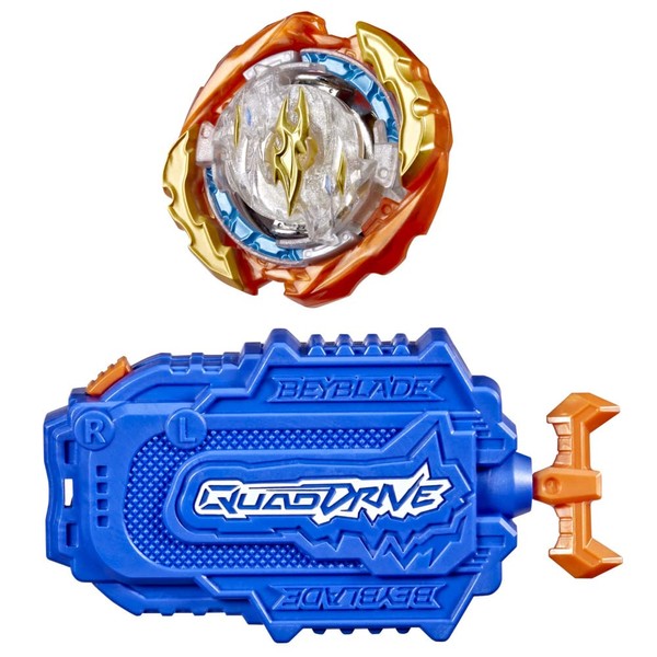 Beyblade Burst QuadDrive Cyclone Fury String Launcher Set - Battle Game Set with String Launcher and Battling Top Toy