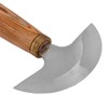 Round Leather Knife DIY High Carbon Steel Leather Cutting Tools