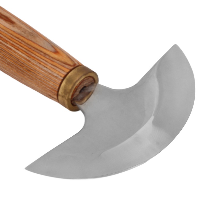 Round Leather Knife DIY High Carbon Steel Leather Cutting Tools