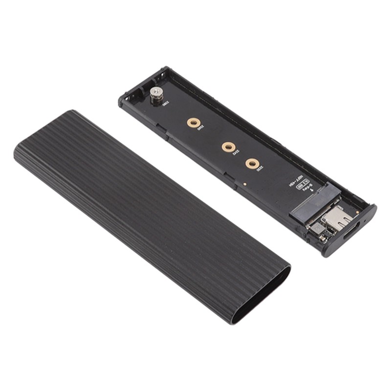 M.2 NGFF SATA SSD Enclosure Adapter USB C 3.1 M.2