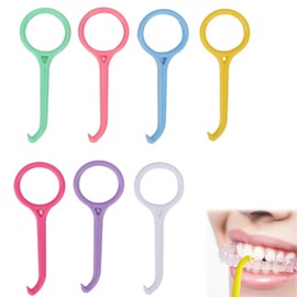 7 Stück Zahnspange Haken Zahnspange, Aligner Entfernungswerkzeug, Aligner Remover Tool, Entferner Für Unsichtbare Zahnspangen, Unsichtbare Zahnentfernung, Aligner Entfernungswerkzeug Für Unsichtbare