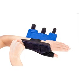 Actimove Professional Line Gauntlet Wrist and Thumb Stabiliser, Right/Left Hand, Black, X-Large