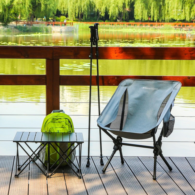 ROCK CLOUD Portable Camping Chair Ultralight Folding Camp Chairs Outdoor