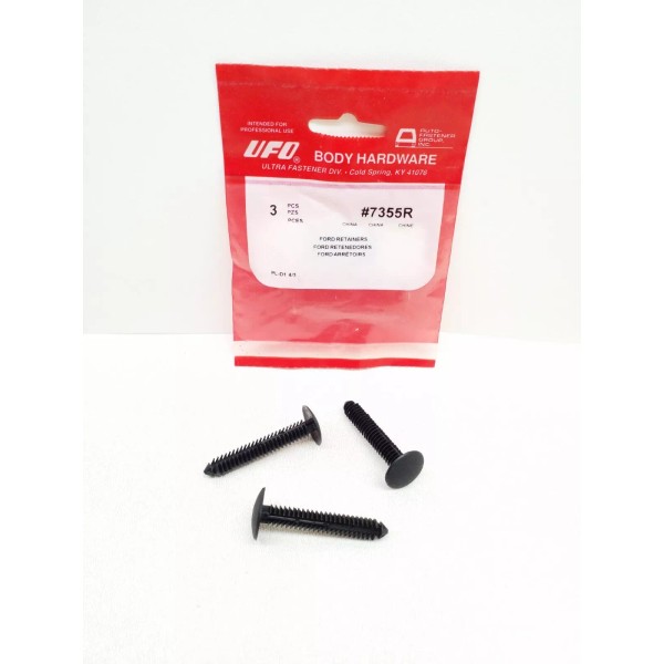 UFO 7355R UFO Body Hardware - Retainers Fits Ford W707889-S300
