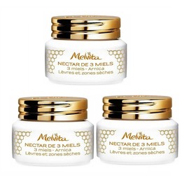Melvita Lip & Dry Patch Balm 8g 3pcs Moisturizing Care Lip Balm Set / 멜비타 립앤드라이 패치밤 8g 3개 보습 케어 립밤 세트