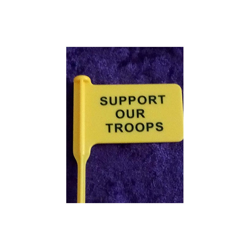 RANGEQUIP 10 Pack ECI Safety Flags (Safety Yellow)