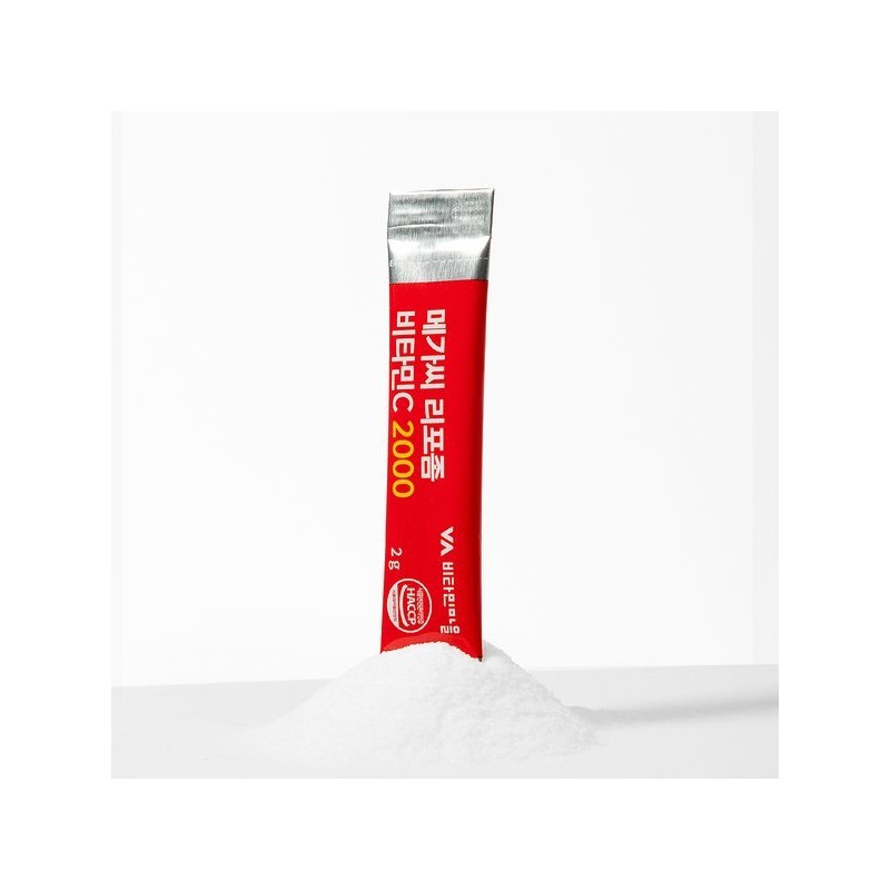 Vitamin Village 고함량 메가씨 리포좀 비타민c 2000 4박스 총120포 High