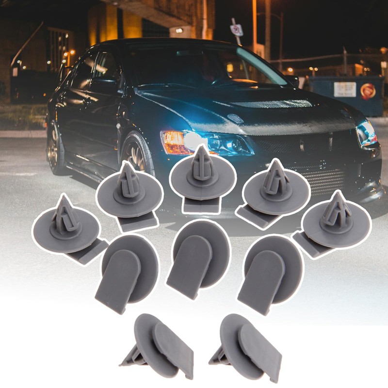 Mtsooning 40PCS Wheel Arch Trim Clips, Universal Auto Fixing Clips