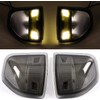 Kojem Side Mirror Turn Signal Lights Compatible with 2010-2018 Dodge