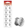 SKOANBE 10PCS 1.5V 371 370 SR920SW LR921 AG6 Button Coin
