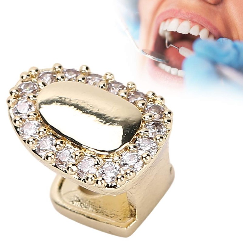 Single Tooth, Hip Hop Teeth Bling Teeth Accessory Decoration for