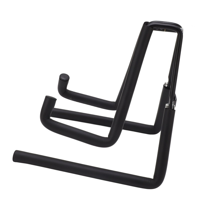 Ukulele Stand Stainless Steel Metal Support Sponge Pad Multifunctional Folding