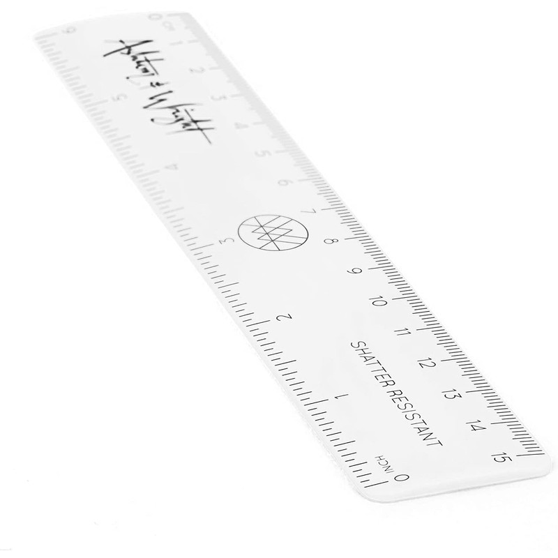 Ashton and Wright - 6 Inch / 15cm Rulers -