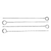 Cuisena 98775 Skewer 4 Piece Set, Silver